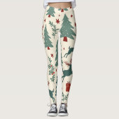 kerstLeggings Leggings (Voorkant)
