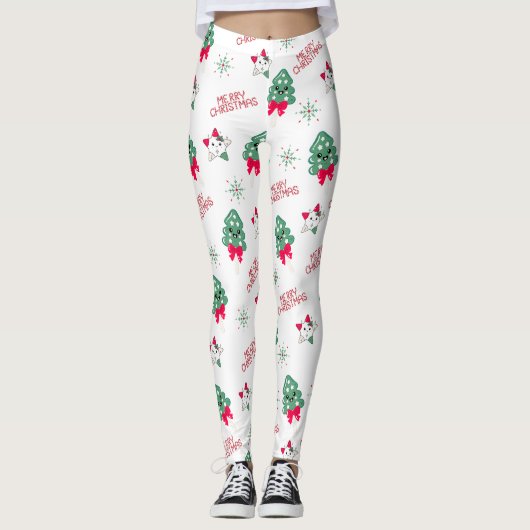Kerstleggings Leggings (Voorkant)