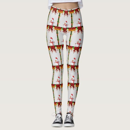 kerstLeggings Leggings (Voorkant)