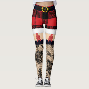 kerstleggings leggings
