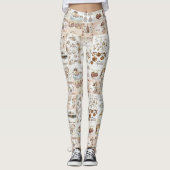 kerstLeggings Leggings (Voorkant)