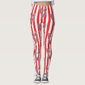 kerstLeggings Leggings (Voorkant)