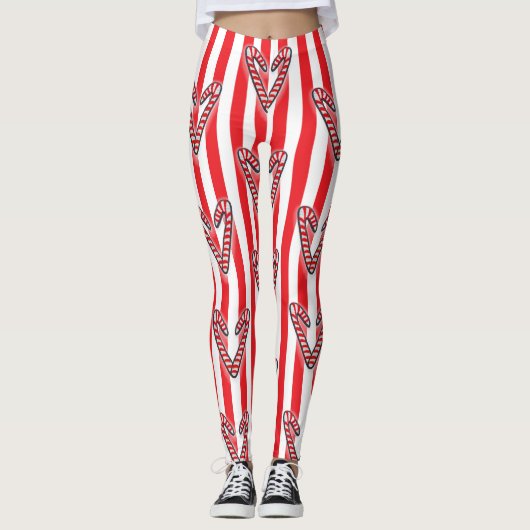 kerstLeggings Leggings (Voorkant)