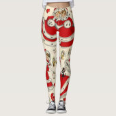 kerstLeggings Leggings (Voorkant)