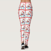 kerstLeggings Leggings (Achterkant)