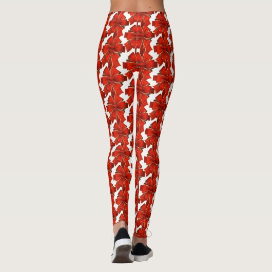 kerstLeggings Leggings (Achterkant)