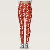 kerstLeggings Leggings (Voorkant)