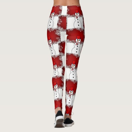 kerstLeggings Leggings (Achterkant)
