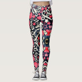 kerstLeggings Leggings (Voorkant)