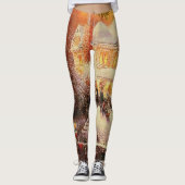 kerstLeggings Leggings (Voorkant)