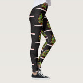kerstLeggings met kerstbomen Leggings (Rechts)