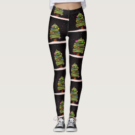 kerstLeggings met kerstbomen Leggings