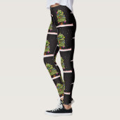 kerstLeggings met kerstbomen Leggings (Links)