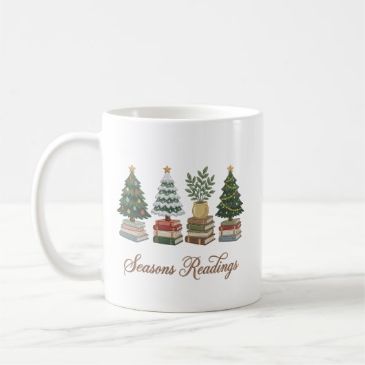 Kerstlektuur Kerstmug Koffiemok (Links)