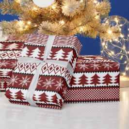 Kerstlelijke sweater Holiday wrappapier Cadeaupapier
