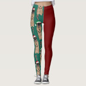 KerstLeonberger Leggings (Voorkant)