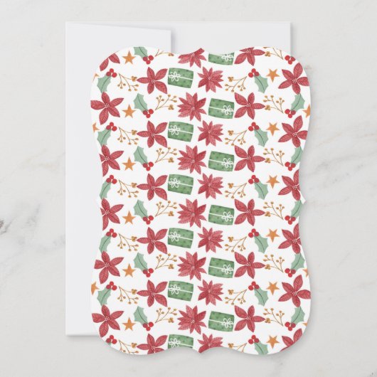 Kerstlephant-station op uitnodiging van het Baby s (Achterkant)