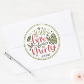Kerstleraar Citaat Gift Label (Envelop)