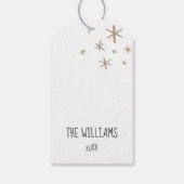 Kerstleraar Citaat Gift Labels Cadeaulabel (Achterkant)