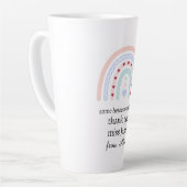 Kerstleraar Dank u gepersonaliseerde Hero Gift Latte Mok (Linkerhoek)