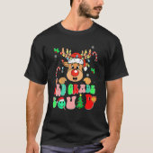 Kerstleraar Funny 3e klas rendierentuin G T-shirt (Voorkant)