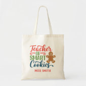 Kerstleraar Gepersonaliseerd cadeau Tote Bag (Voorkant)