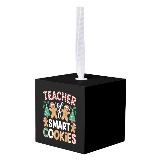 Kerstleraar Slim Koekjesbrood Decoratie