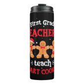 Kerstleraar Thermosbeker (Voorkant)