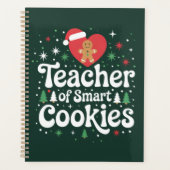 Kerstleraar van slimme koekjes planner (Voorkant)
