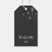 Kerstleraarscitaat Cadeaulabel (Achterkant)