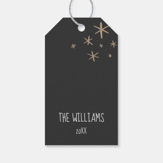 Kerstleraarscitaat Cadeaulabel (Achterkant)