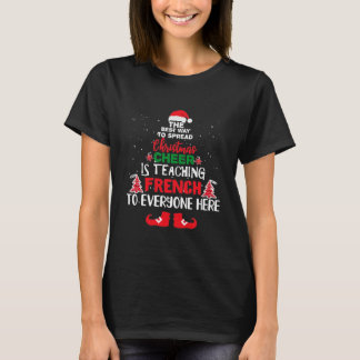Kerstleraren, grappige leraren t-shirt