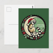 Kerstleur Briefkaart (Voorkant / Achterkant)