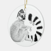 Kerstleur Keramisch Ornament (Links)