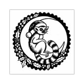 Kerstleur Rubberstempel (Afrduk)