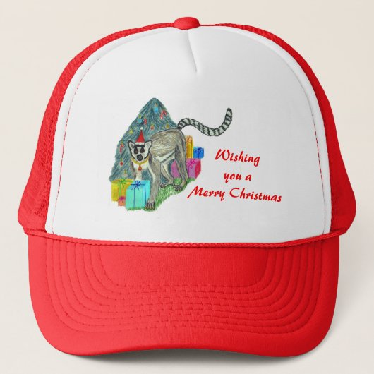 Kerstleur Trucker Pet (Voorkant)