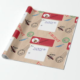 kerstlevering! cadeaupapier