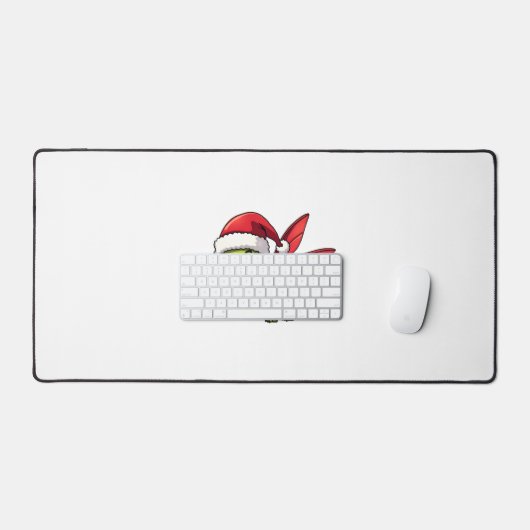 Kerstlibel Santa Hat Funny Xmas Kinder Bureaumat (Keyboard & Muis)