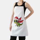 Kerstlibel Santa Hat Funny Xmas Kinder Schort (Insitu)