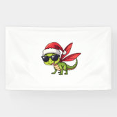 Kerstlibel Santa Hat Funny Xmas Kinder Spandoek (Horizontaal)