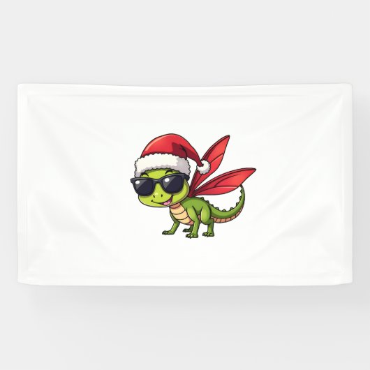 Kerstlibel Santa Hat Funny Xmas Kinder Spandoek (Horizontaal)