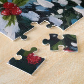 Kerstlicht Beagle Vakantie Legpuzzel (Zijkant)