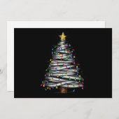 Kerstlicht Boom Vakantie  Feestdagenkaart (Voorkant / Achterkant)