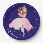 Kerstlicht Bruin Ballerina Clara Bord (Voorkant)