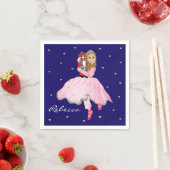 Kerstlicht Bruin Ballerina Clara Bord Servet (Insitu)