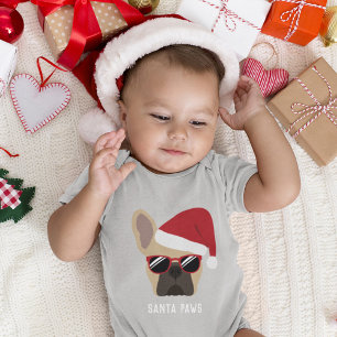 Kerstlicht Fawn French Bulldog Romper