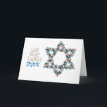 Kerstlicht Feestdagen Kaart<br><div class="desc">Deze kaart komt van www.OurJewishCommunity.org dat jodendom,  humanisme en technologie mengt.  Bekijk onze online congregatie.  Ook daar zijn kaarten beschikbaar.</div>
