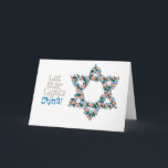 Kerstlicht Feestdagen Kaart<br><div class="desc">Deze kaart komt van www.OurJewishCommunity.org dat jodendom,  humanisme en technologie mengt.  Bekijk onze online congregatie.  Ook daar zijn kaarten beschikbaar.</div>