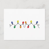 Kerstlicht Feestdagenkaart (Voorkant)