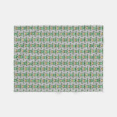 kerstlicht fleece deken (Voorkant (Horizontaal))